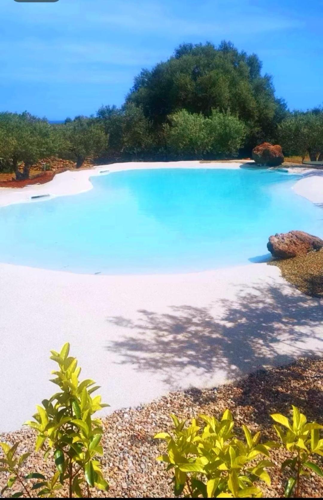 Orosei Re - Il Paradiso Degli Ulivi Con Piscina E Vista Mare Exterior photo